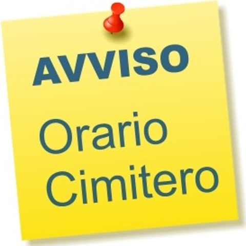 AVVISO CHIUSURA CIMITERO